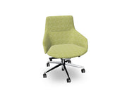 Aston Conference Syncro Five Way Star Base Armchair task chair Arper 