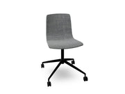 Aava 02 Fixed Trestle Base Chair With Fully Upholstered Chairs Arper 