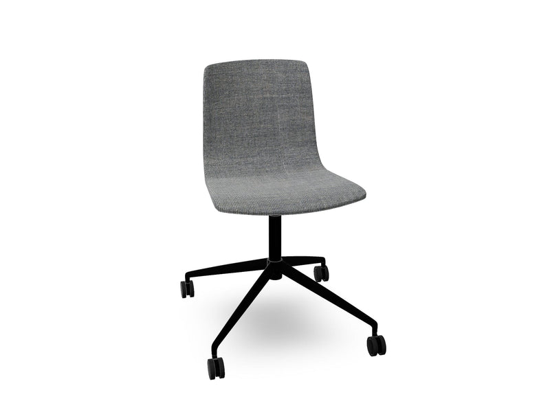 Aava 02 Fixed Trestle Base Chair With Fully Upholstered Chairs Arper 
