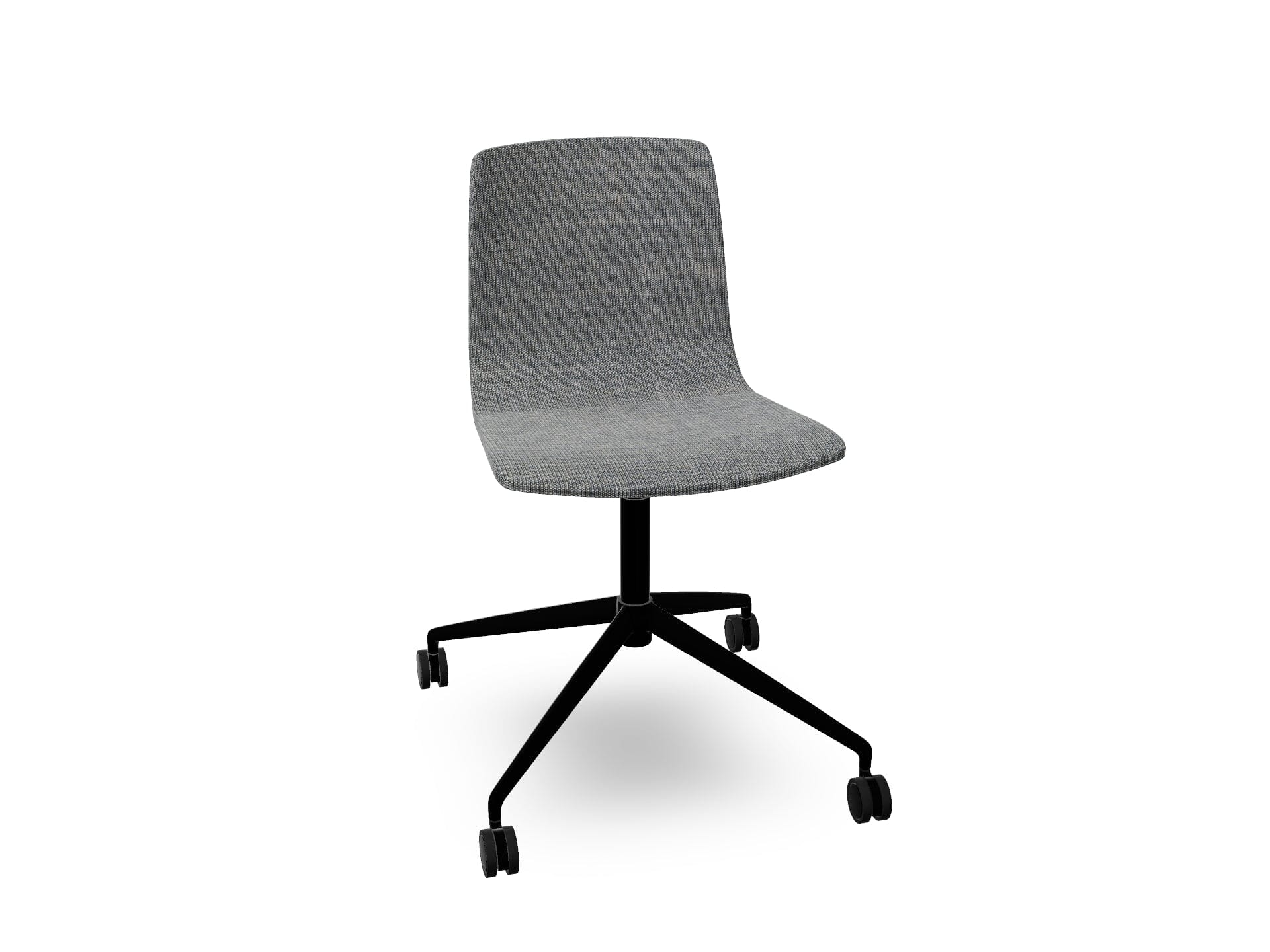 Aava 02 Fixed Trestle Base Chair With Fully Upholstered Chairs Arper 