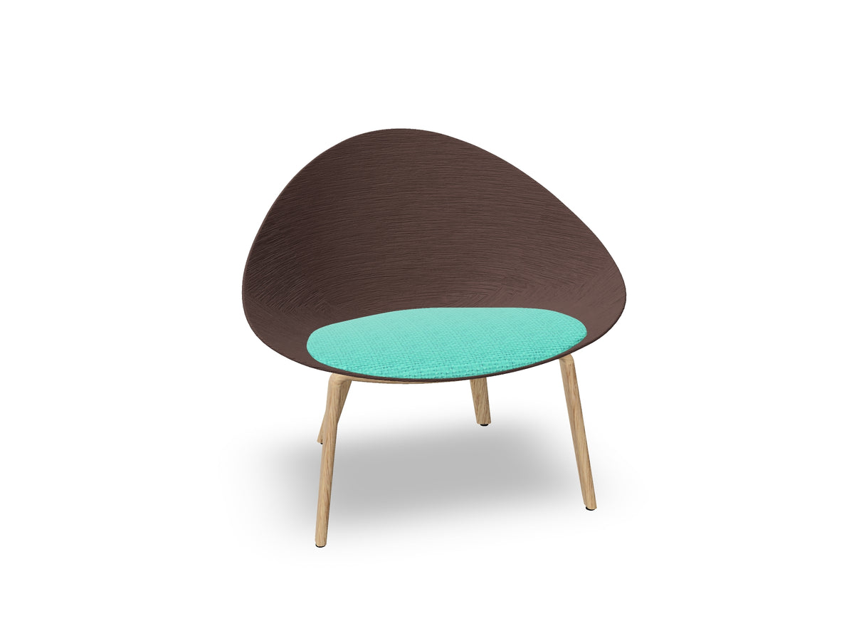 Adell 4 Leg Wood Lounge Chair