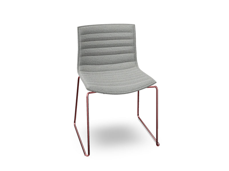 Catifa 46 Sled Base With Fully Upholstered