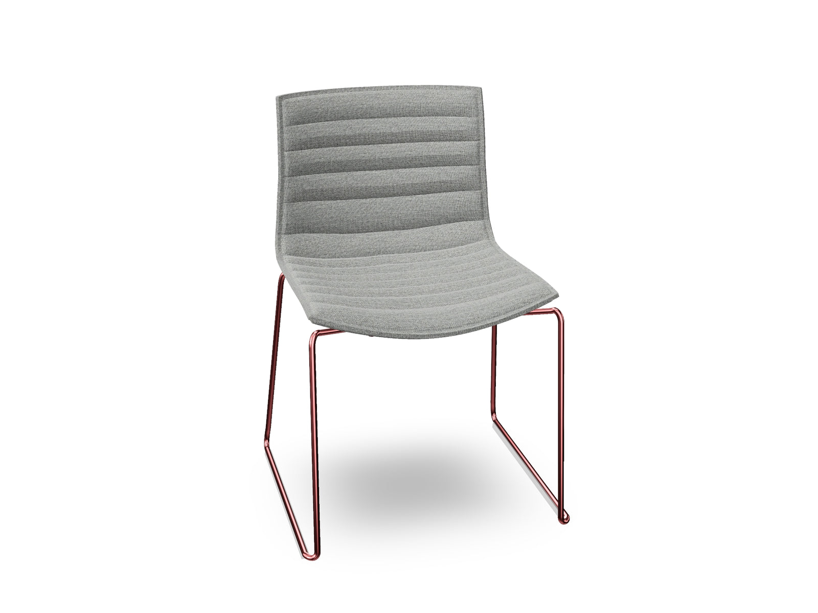 Catifa 46 Sled Base With Fully Upholstered