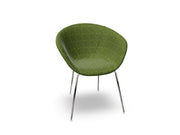 Duna 02 Four Leg Chair Fully Upholstered Chairs Arper 
