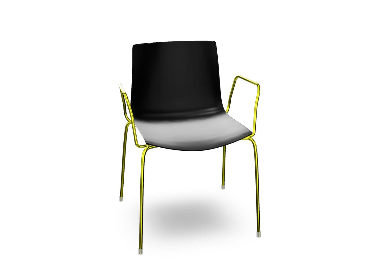 Catifa 46 Four Leg Polypropylene Armchair Side/Dining Arper 