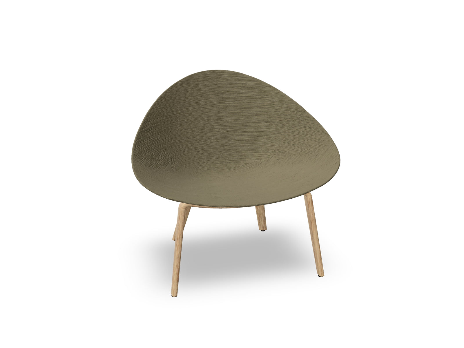 Adell 4 Leg Wood Lounge Chair