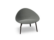 Adell 4 Leg Wood Lounge Chair With Fully Upholstered lounge chair Arper 