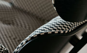 Eames Lounge Chair and Ottoman in Fabric by Herman Miller