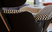 Eames Lounge Chair and Ottoman in Fabric by Herman Miller