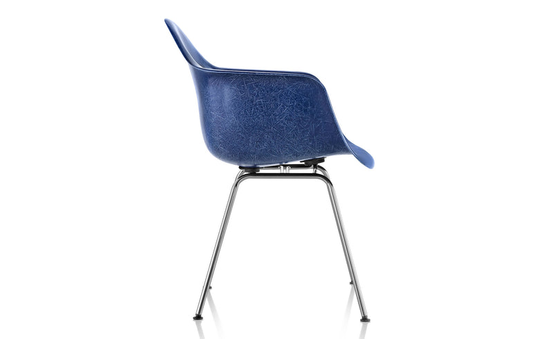 Eames Molded Fiberglass Armchair with 4-Leg Base by Herman Miller