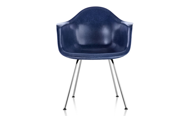 Eames Molded Fiberglass Armchair with 4-Leg Base by Herman Miller