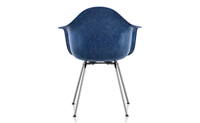 Eames Molded Fiberglass Armchair with 4-Leg Base by Herman Miller