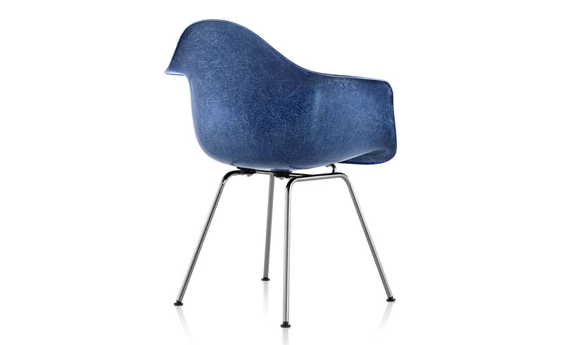 Eames Molded Fiberglass Armchair with 4-Leg Base by Herman Miller