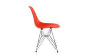 Eames Molded Fiberglass Side Chair with Wire Base by Herman Miller