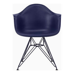 Eames Molded Plastic Armchair, Herman Miller x HAY Armchair herman miller Black Blue 