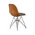 Eames Molded Wire Base Wood Side Chair with Seat Pad Side/Dining herman miller 