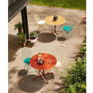 Eames Universal Base Round Outdoor Table, Herman Miller x HAY Dining Tables herman miller 
