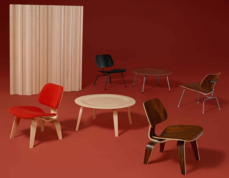 Eames Upholstered DCW by Herman Miller