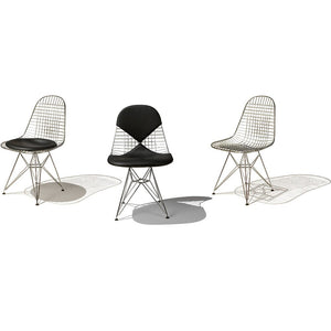 Eames Wire Chair with Bikini Pad Side/Dining herman miller 