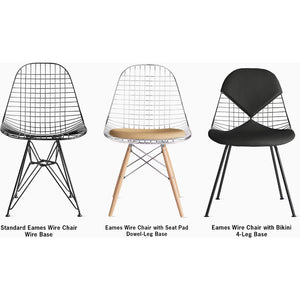 Eames Wire Chair With Dowel Base