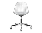 Eames Wire Side Chair with Task Base by Herman Miller