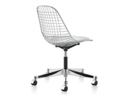 Eames Wire Side Chair with Task Base by Herman Miller