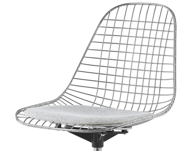 Eames Wire Side Chair with Task Base by Herman Miller