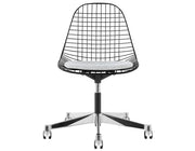 Eames Wire Side Chair with Task Base by Herman Miller