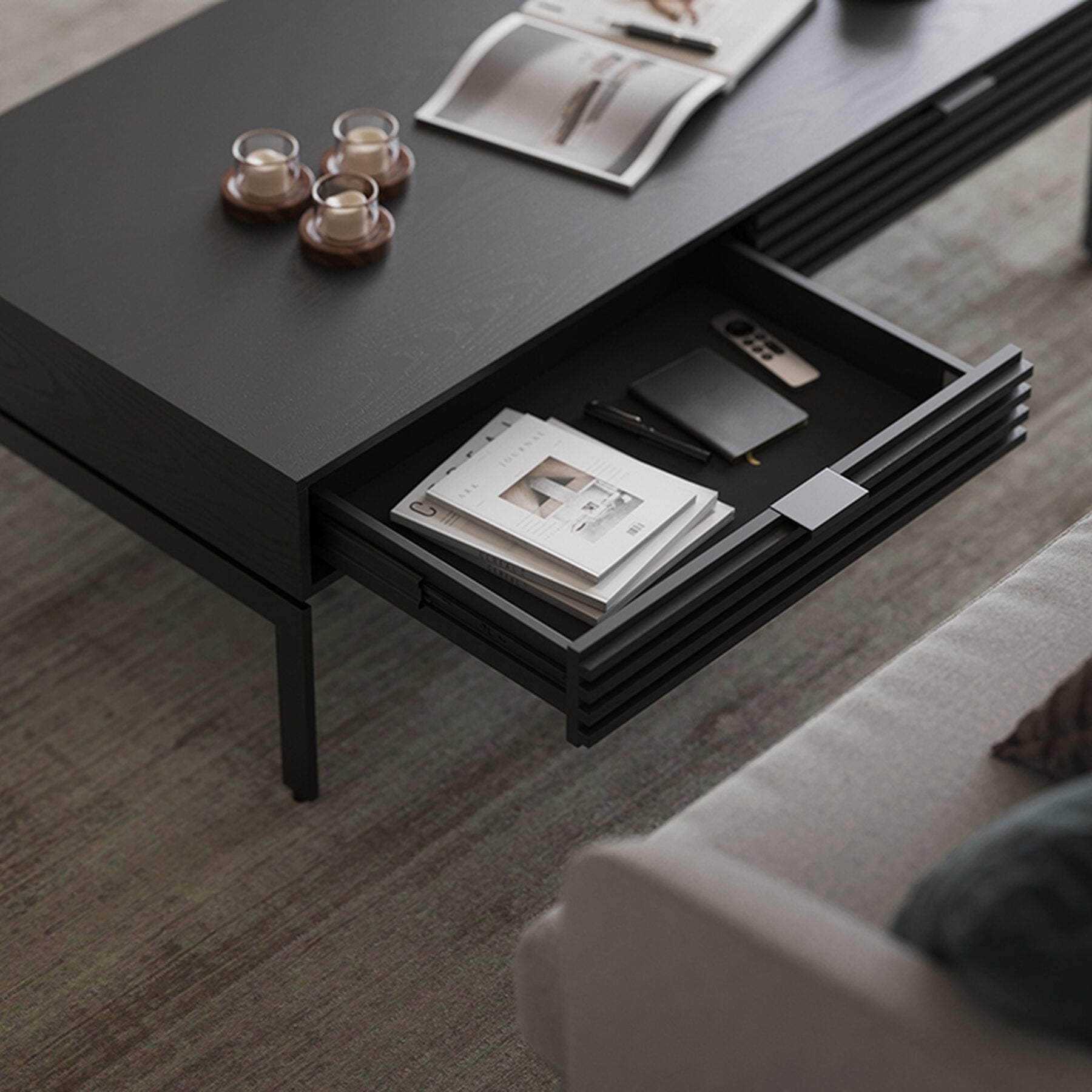 Cora 1172 Wood Coffee Table