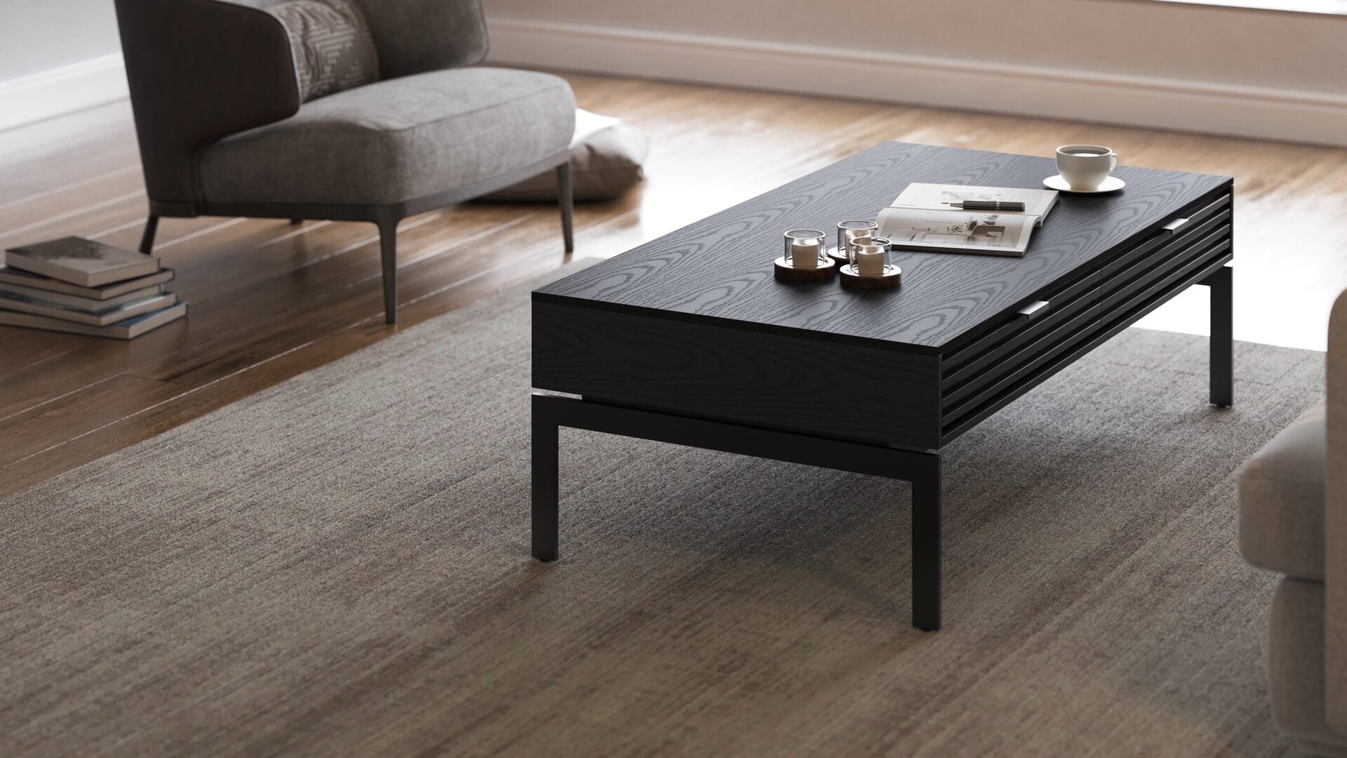 Cora 1172 Wood Coffee Table