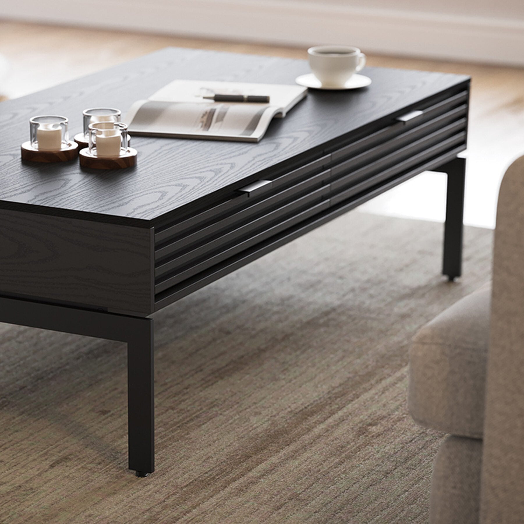 Cora 1172 Wood Coffee Table