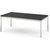 Florence Knoll Rectangular Coffee Table Coffee Tables Knoll polished chrome Ebonized Walnut 