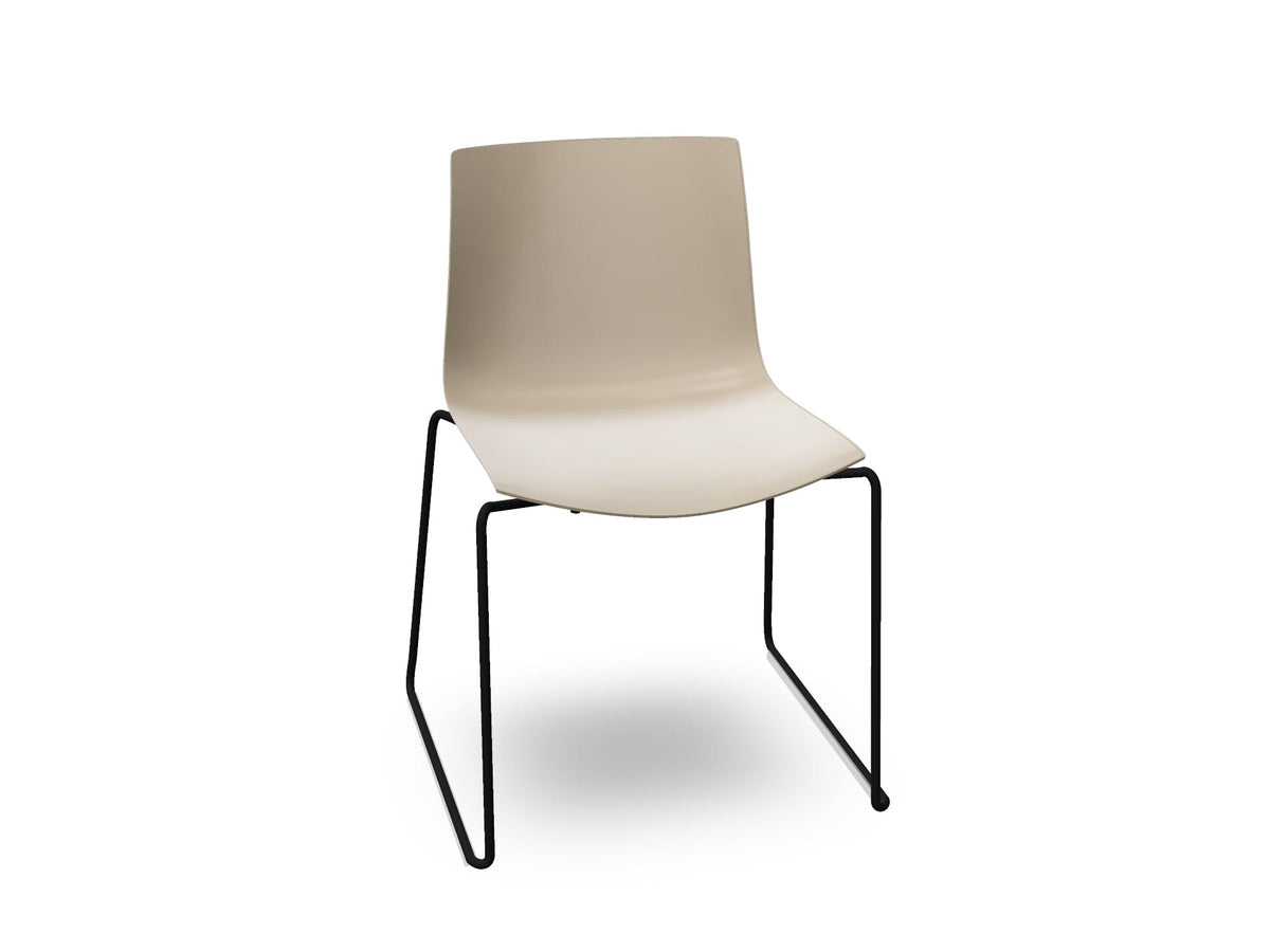 Catifa 46 Polypropylene Sled Base Chair Side/Dining Arper 