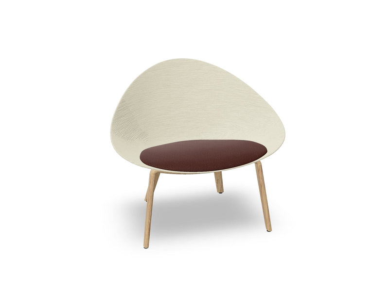 Adell 4 Leg Wood Lounge Chair lounge chair Arper 