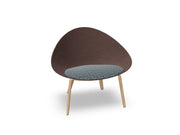 Adell 4 Leg Wood Lounge Chair lounge chair Arper 