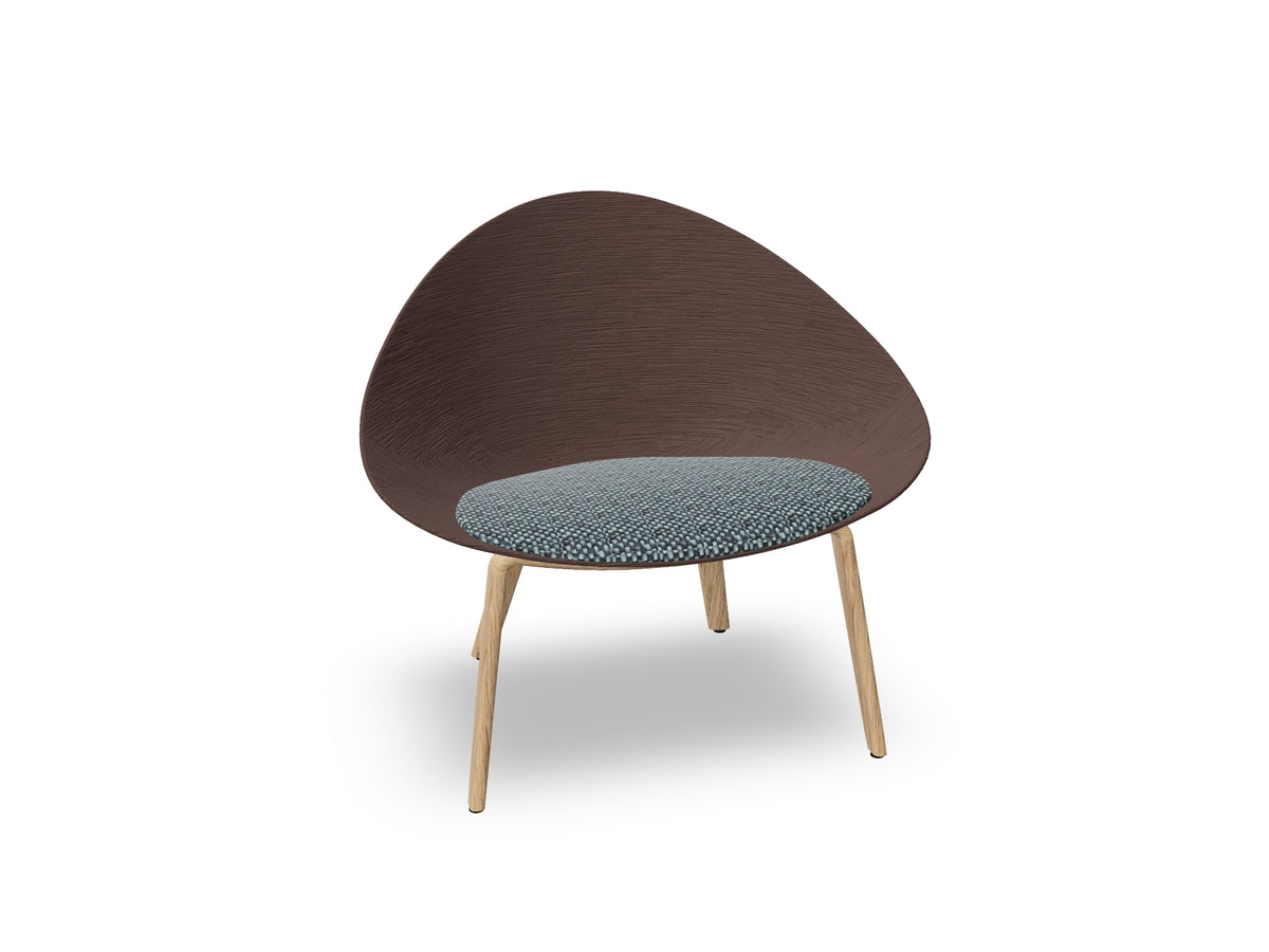 Adell 4 Leg Wood Lounge Chair