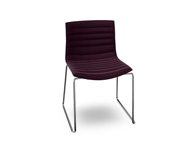 Catifa 46 Sled Base With Fully Upholstered