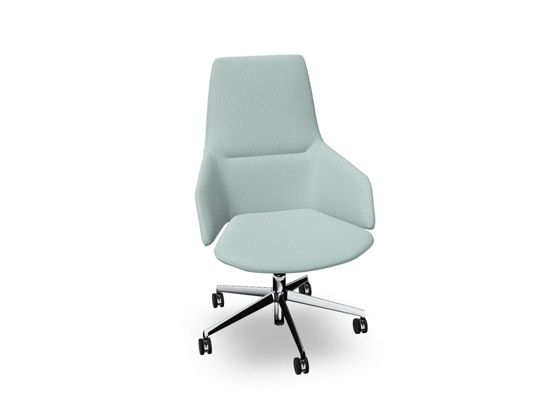 Aston Office Five Way Star Base Armchair Office Chair Arper 