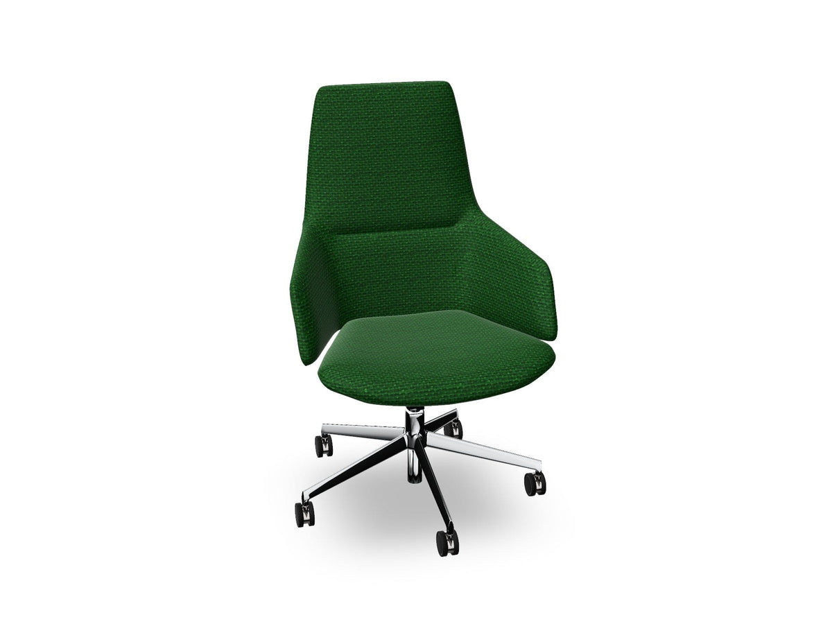 Aston Office Five Way Star Base Armchair Office Chair Arper 