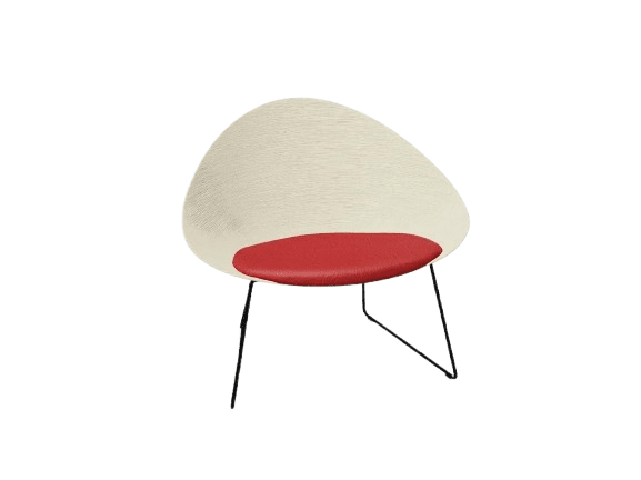 Adell Sled Base Lounge Chair lounge chair Arper 