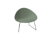 Adell Sled Base Lounge Chair With Fully Upholstered lounge chair Arper 