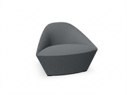 Colina Fully Upholstered Medium Lounge Chair lounge chair Arper 