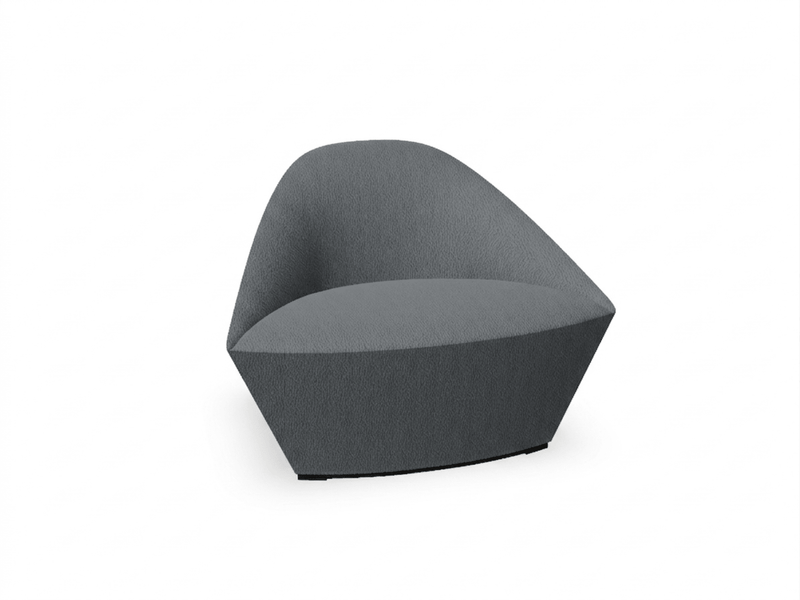 Colina Fully Upholstered Medium Lounge Chair lounge chair Arper 