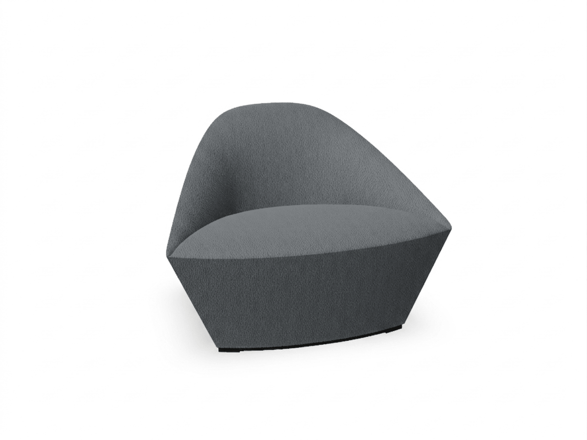 Colina Fully Upholstered Medium Lounge Chair lounge chair Arper 