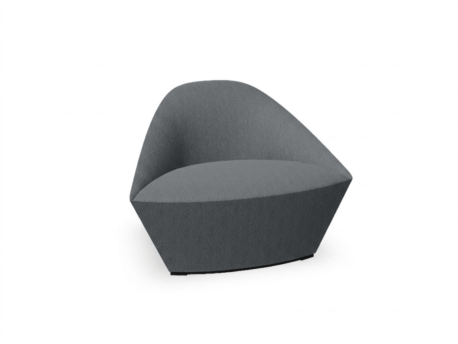 Colina Fully Upholstered Medium Lounge Chair lounge chair Arper 