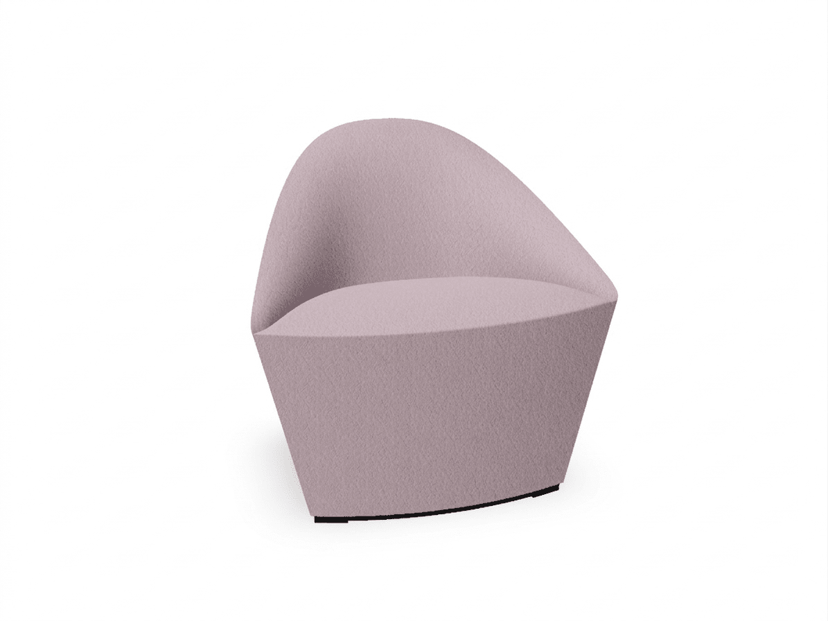 Colina Fully Upholstered Small Lounge Chair lounge chair Arper 