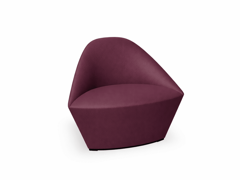 Colina Fully Upholstered Medium Lounge Chair lounge chair Arper 