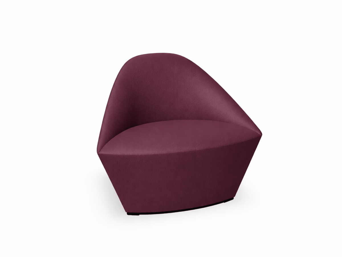 Colina Fully Upholstered Medium Lounge Chair lounge chair Arper 