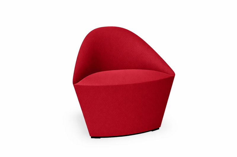Colina Fully Upholstered Small Lounge Chair lounge chair Arper 