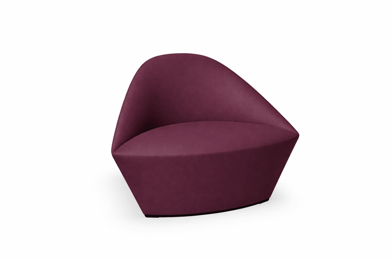 Colina Fully Upholstered Medium Lounge Chair lounge chair Arper 